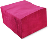 Ser42307107 Collection pendellampa, servett 40 X 40, 2-lagers, 1/4-faldig, 100 servetter, 2-lagers slät med bård, fuchsia