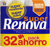 Toalettpapper Renova Super Blanco, 32 rullar