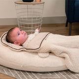Multifunktionell amningskudde, 4 i 1, Soft Nova, beige, enkel kudde: 202 cm, fåtölj, 40 X 75 X 22 cm Tillbehör Mat och Amning Bebe Naty Shop
