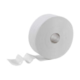 Scott Essential Jumbo toalettrulle 8501 - toalettpapper Jumborulle - 6 rullar X 1 053 ark 2-lagers toalettpapper (totalt 2 400 M)