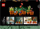 LEGO Icons miniväxter, 9 byggbara konstgjorda blommor, botanisk samlingsset för vuxna med byggbar terrakottakruka, heminredning, present för kvinnor och män 10329 Byggset Besuche den LEGO-Store