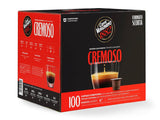 Caffè Vergnano 1882 - Èspresso komposterbar Kaffeekapseln, kompatibel med Nespresso, Cremoso (Creamy) - Packung Enthält 100 Kapseln