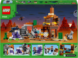 LEGO Minecraft Badlands Mine Videospelsgruvleksaksset för pojkar och flickor i åldrarna 8+ Kul byggstenar Äventyrsset Födelsedagspresent 21263 Byggset Besuche den LEGO-Store
