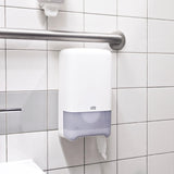 Tork 127530 Avancerad kvalitet Midi Mjukt Toalettpapper för Tork T6 Dual Roll Toalettpapper Dispenser / 2 Ply Rivfast Mjukt Toalettpapper 27 Pack (27 X 100 meter)