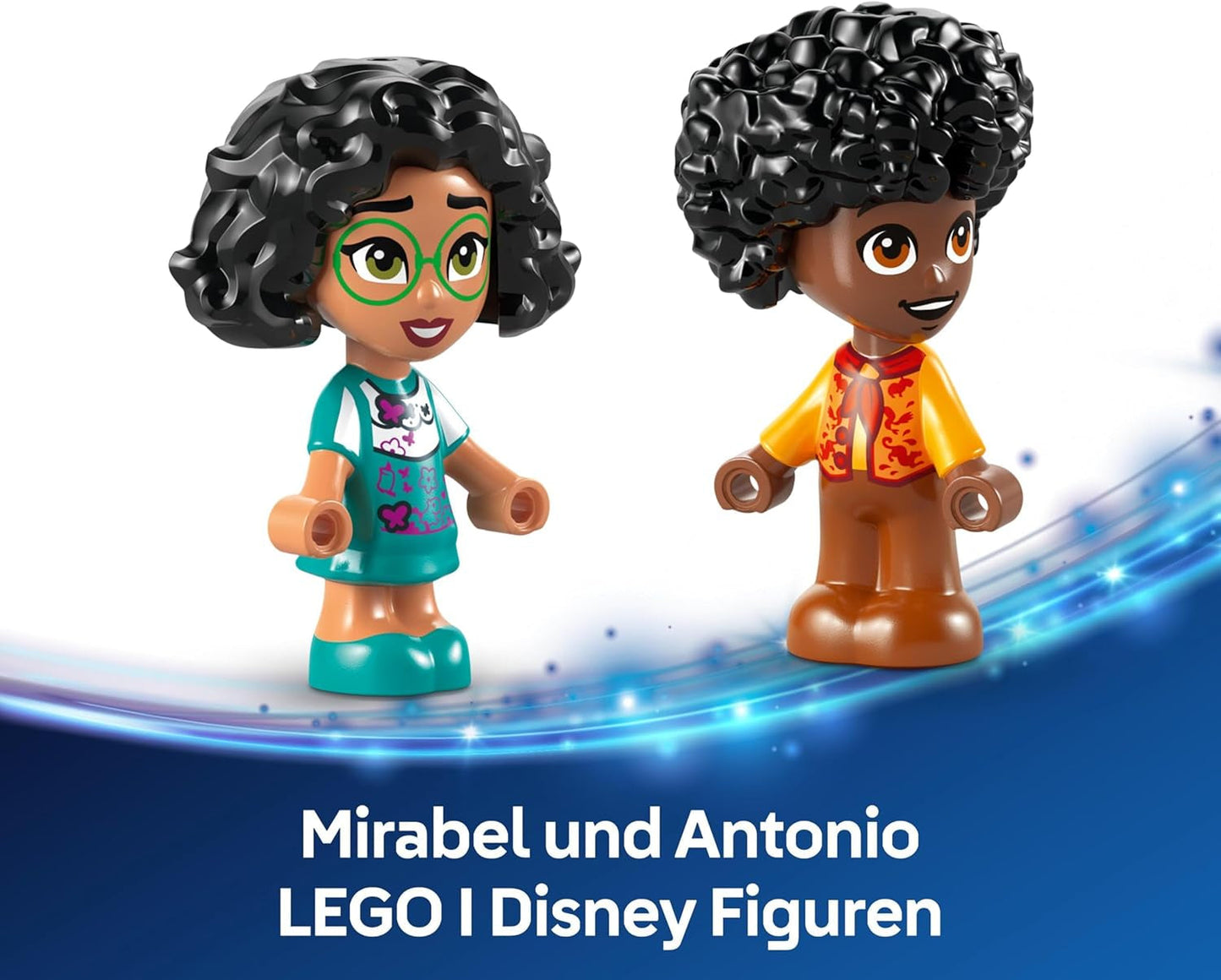 LEGO Ç€ Disney Encanto Mini House, byggleksak för tjejer från 5 år, fantasileksak och byggset med Mirabel och Antonio Mini Dolls, en Capybara figur och nyckel 43261 Byggset Besuche den LEGO-Store