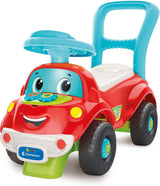 Clementoni - 17747 - Nicolò Go Go 3 i 1 - Åkbil, elektronisk inlärningshögtalare, första steg, ljus och ljud, spel för 1-åringar - Made in Italy Leksaker Bebe Naty Shop Standardtitel