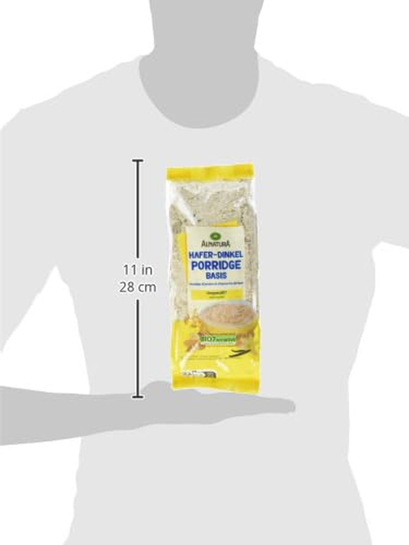 Ekologisk havregryn och dinkelgröt botten, 500g (förpackning 3)