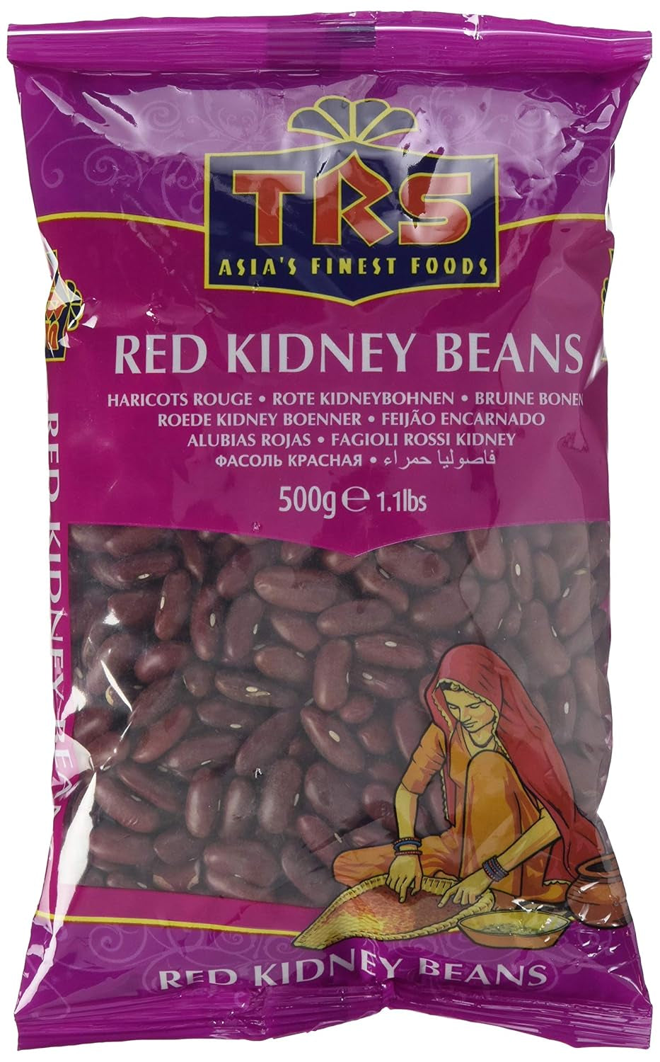 TRS - Röda bönor - (1 x 500g)