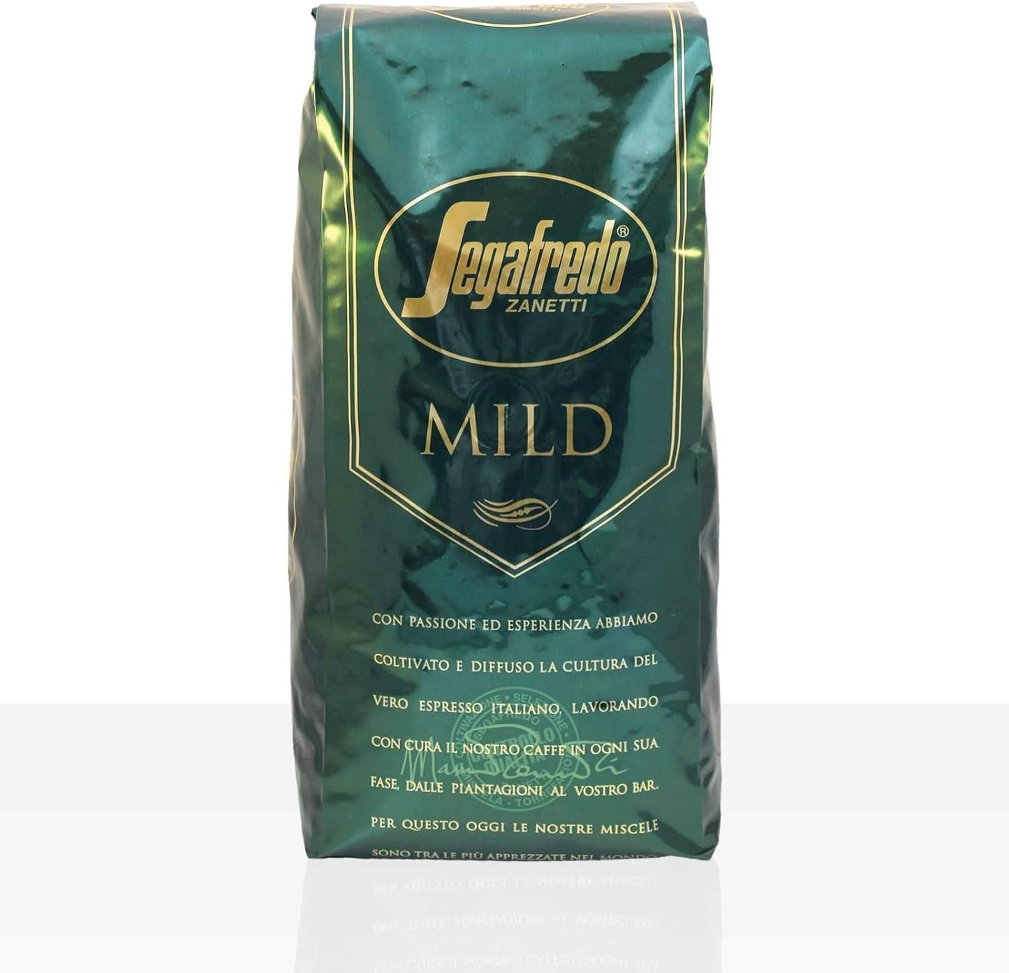 Segafredo Extra Mild Espresso Coffee 1000g bönor