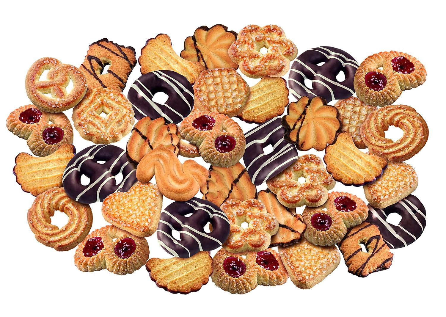 Melange wafer mix, choklad, 500 g (förpackning om 2)