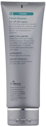 SkinMedica Facial Cleanser - rengöringsskum för normal eller torr hud och perfekt som Naty Shop-rengöring