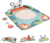 Fisher-Price Giant Ear Elephant - Bedårande mjuk plyschleksak med extra stora öron, gjord av 90 % återvunnen plast och FSC-certifierad förpackning, för bebisar från 3 månader och uppåt, HKD63 Baby Toys Naty Shop Panda