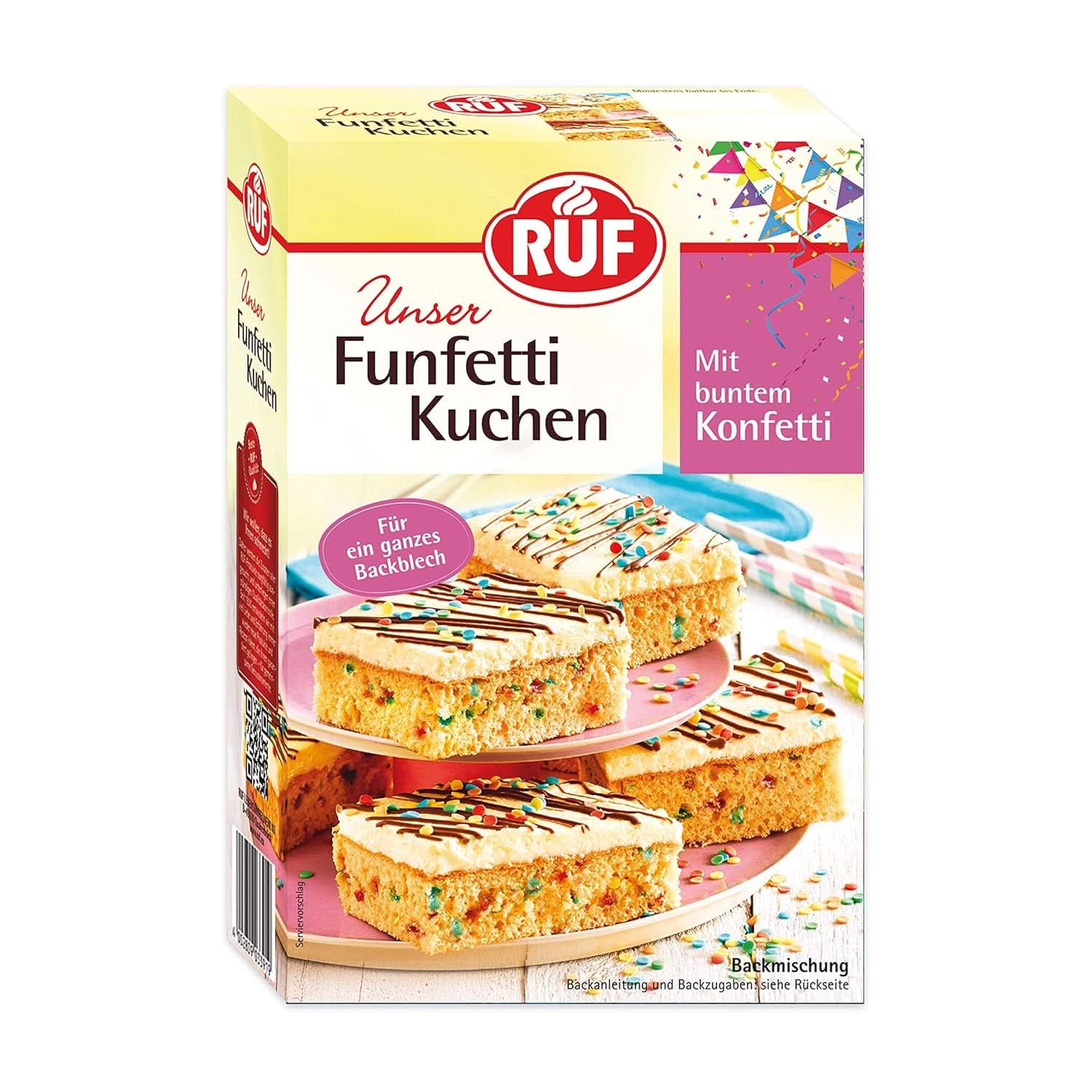 RUF Blandning för tårtor, olika färger Glasyrer och Decor Naty Shop
