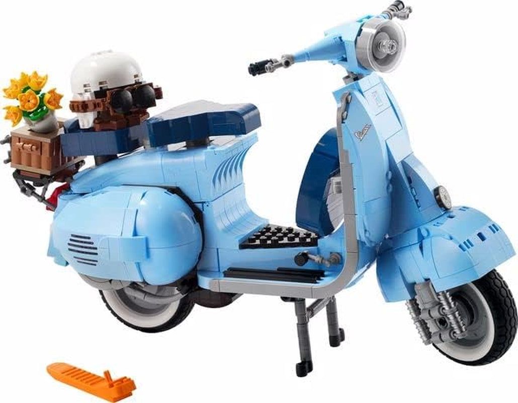 LEGO Icons Vespa 125, byggbar motorcykelmodell, vintage italiensk skoter, modellsats för vuxna, displayplagg som rumsdekoration, presenter för kvinnor och män 10298 Byggsatser Besuche den LEGO-Store