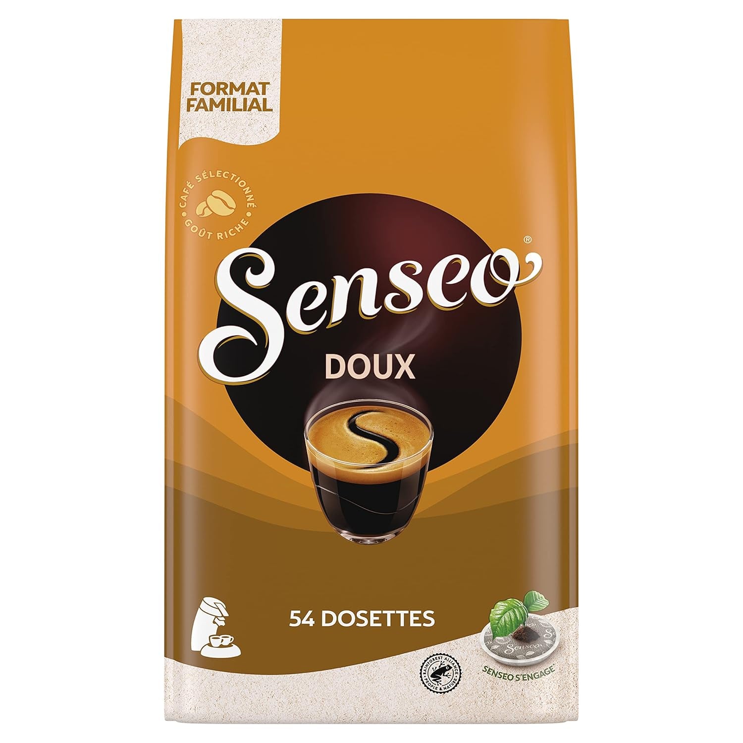 Senseo Kaffeepads Doux Sanft 54 pads