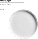 MÄSER, Navina-serien, servisset för 6, vit porslinsservis, tidlös, porslin, vit