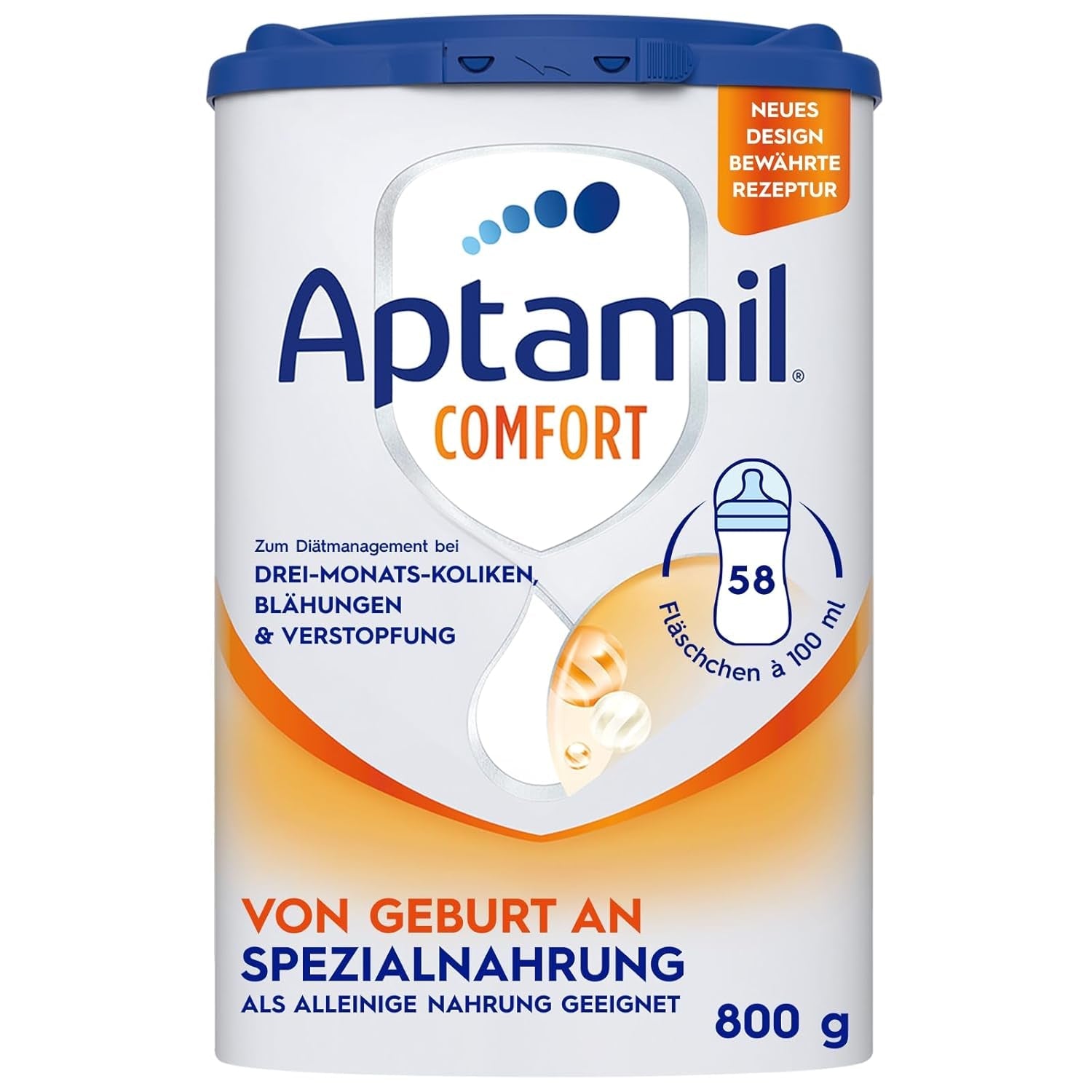 Aptamil Comfort - Specialformel från födseln - 1 x 800 g
