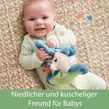 Fisher-Price Giant Ear Elephant - Bedårande mjuk plyschleksak med extra stora öron, gjord av 90 % återvunnen plast och FSC-certifierad förpackning, för bebisar från 3 månader och uppåt, HKD63 Bebe Toys Naty Shop