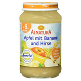 Bio Apfel Mit Banane Und Hirse, Ab Dem 6. Monat, 190 G Naty Shop Standardtitel