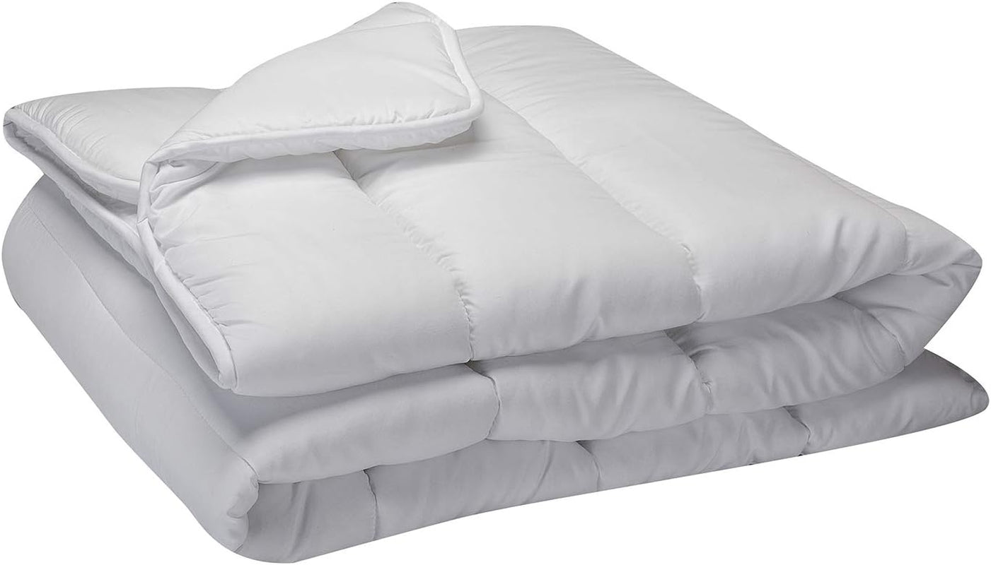 Pikolin Home - Anpassningsbart 100 % bomullslakan, andas, slitstarkt och motståndskraftigt Täcken och täcken Naty Shop Fiberfilt Kudde 100/105 - 180 X 220 Cm