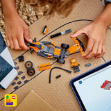 LEGO City F1 Racer med Mclaren racerbil - Formel 1 leksaksmodell med racerbil och minifigur - liten present till pojkar och flickor från 6 år eller motorsportfantaster 60442 Byggset Besuche den LEGO-Store