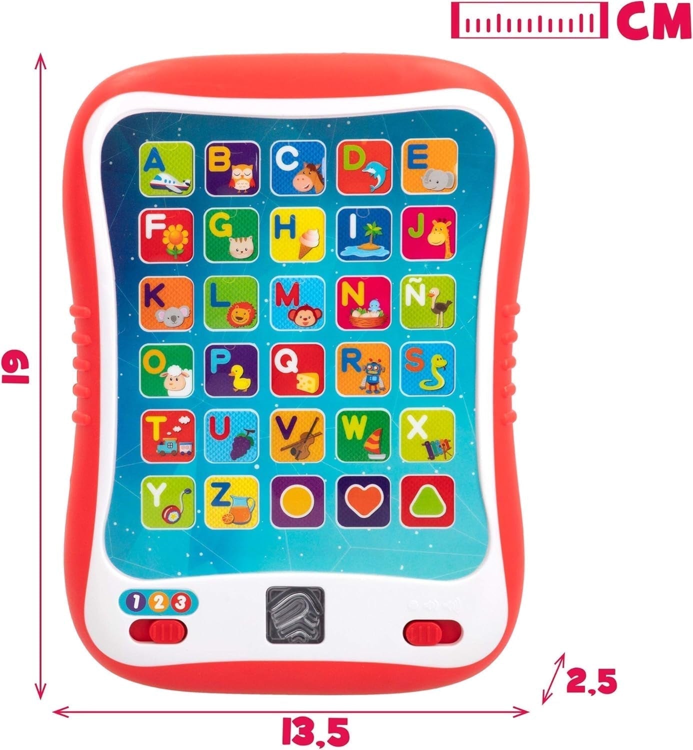 winfun ColorBaby 44256 Inlärningsbricka med ljus och ljud Babyleksaker Naty Shop