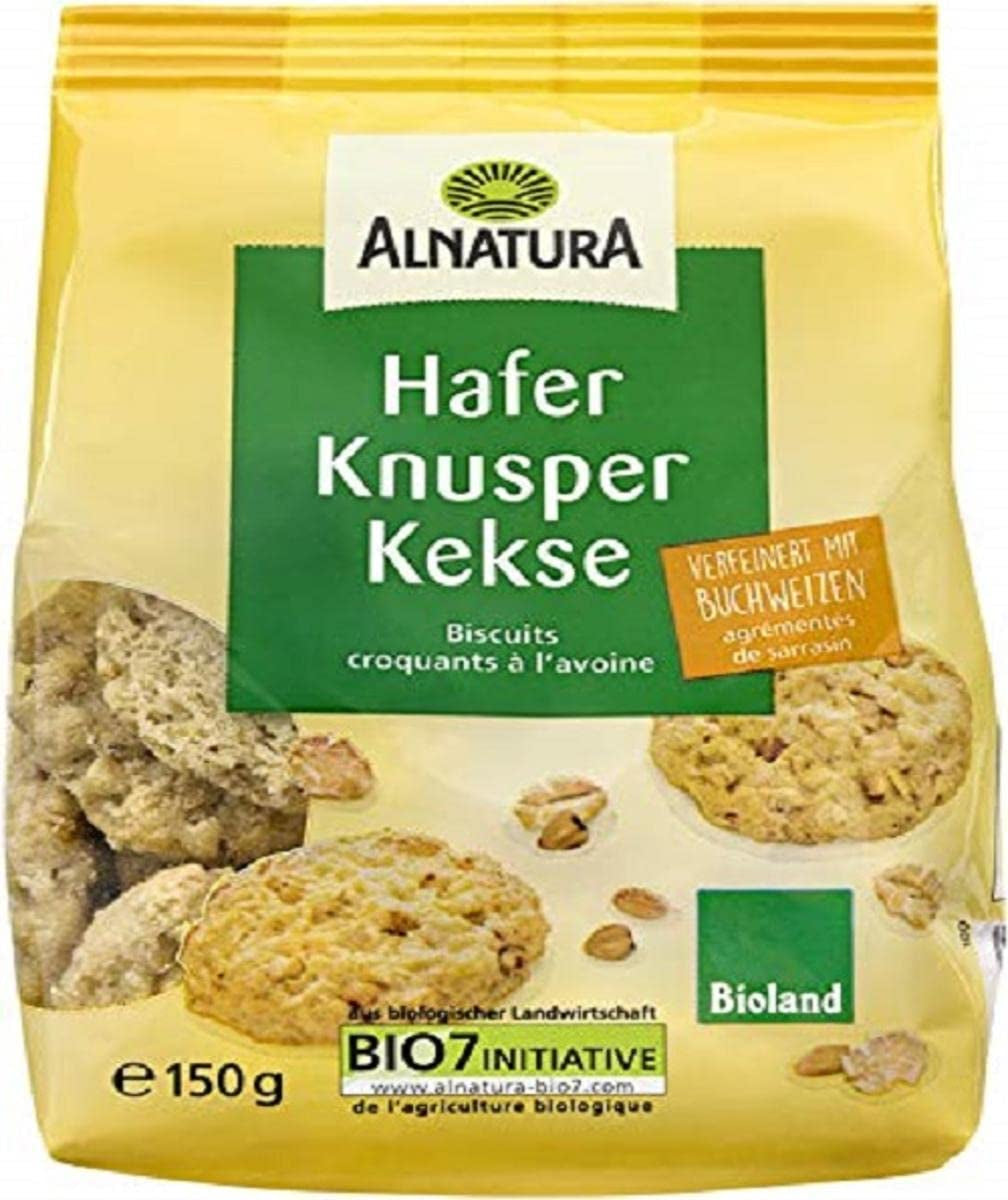 Krispiga kex med havre, 150 g