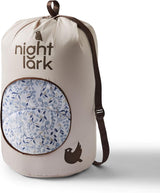 Night Lark Överdragslöst Påslakan Super King 6 Tog Vår Sommar - Blue Garden Super Mjuk Täcke Lätt maskintvättbar Snabbtork Påslakan Allt-i-ett Vändbara täcken & täcken Naty Shop