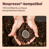By Amazon Heimkompostierbare Kaffeekapseln, kompatibel med Nespresso, 100 % kolumbianischer Arabica, 20 Stück – Rainforest Alliance-zertifiziert