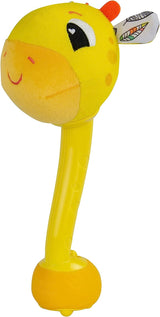 Lamaze L27471 Crazy Giraffe, Newborn Toy, Color Baby Sensory Toy, New Parents Present, Developmental Toy för pojkar och flickor 12 månader gamla leksaker Bebe Naty Shop Funny Giraffe