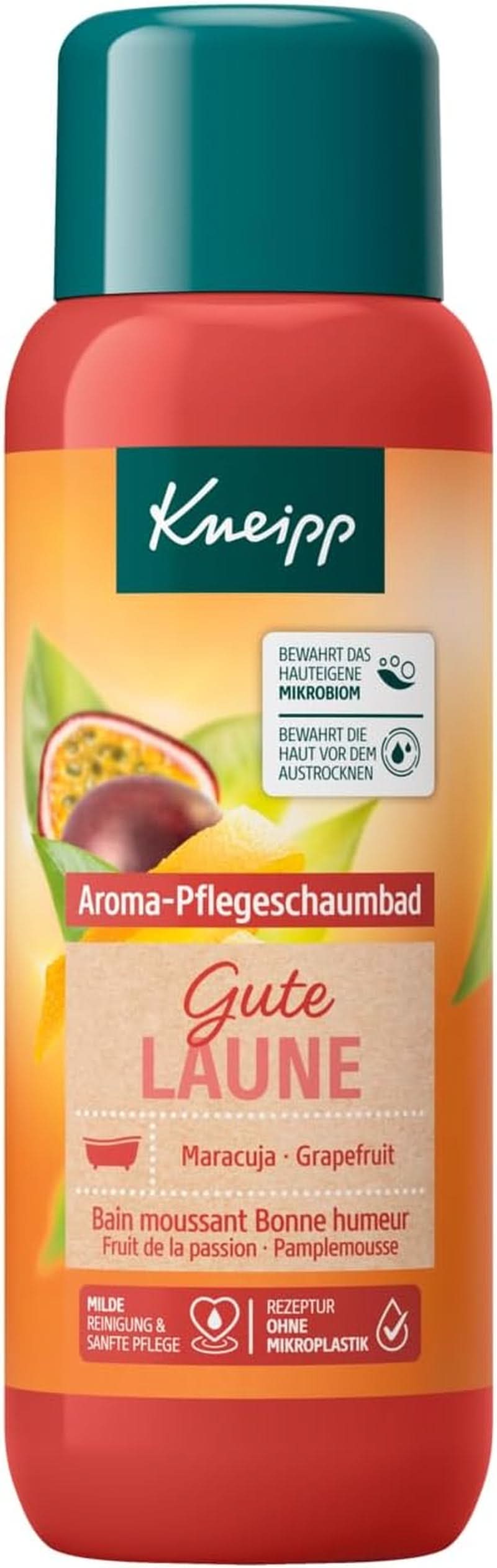Kneipp Aroma, Good Mood aromatisk skumbadtillsats, 400 ml dusch och bad Naty Shop