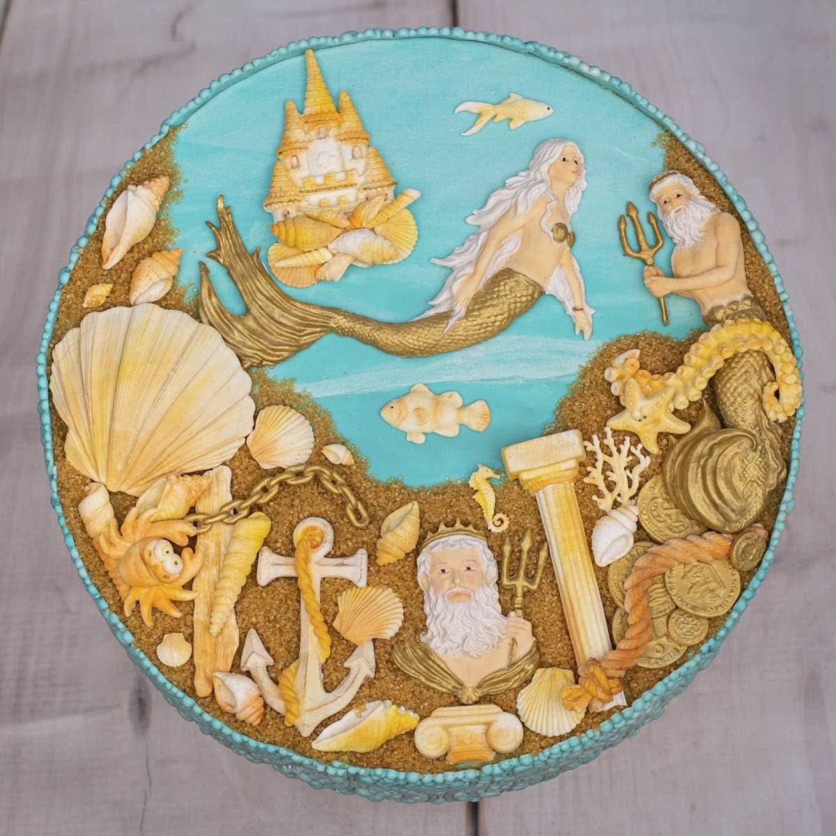 Katy Sue, Marine Decor Silikonform - Naty Shop Kitchen Pilgrimsmussla