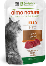 Almo Nature HFC Jelly våt kattmat - med tonfisk, förpackning om 24 (24 x 55 g)