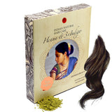 Henna & 3×Indigo - Mörk kastanj - Naturlig hårfärg - Pulver - 200g Hårfärgning Naty Shop Standardtitel