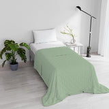 Elegant sommartäcke, quiltat, grönt, 170 X 250 cm Täcken och täcken Naty Shop Verdino 170X250Cm