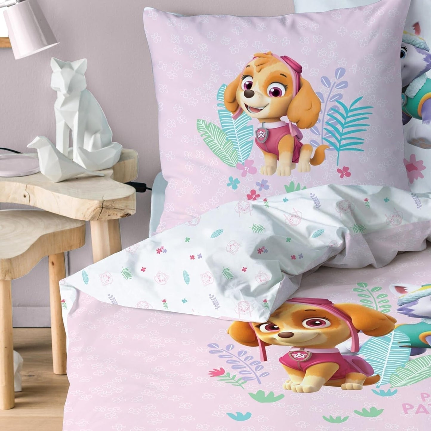 Sängkläder, Paw Patrol, 100% bomull Sängkläder - barn Naty Shop