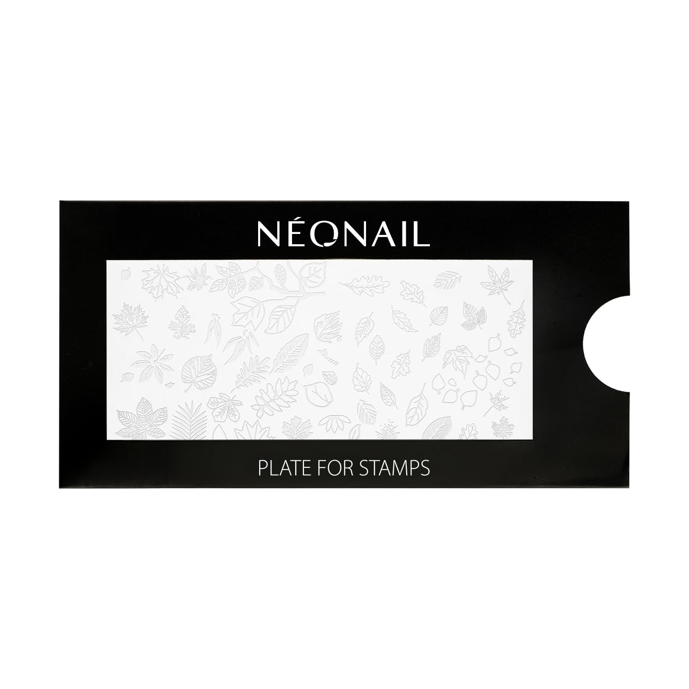 NÉONAIL Nagel Stempel Mit Schaber - Nägel Selber Machen - Nail Art Stämpel - Nageldesign Für Nagel Schablone - French Nails Stempel - Silikon Nagelstempel