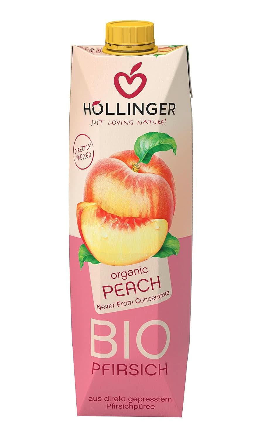 BIO Peach, 1 liter Alkoholfria drycker Naty Shop