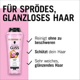 Gliss Shampoo Liquid Silk (250 ml), för ömtåligt och tråkigt hår Dusch och bad Naty Shop