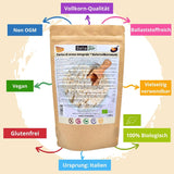 Dalia - Ekologiskt havremjöl 500g | Glutenfri | Rik på fibrer och protein Ursprung: Italien | För bröd, kakor, gröt och fitnessrecept | Premium kvalitet