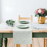 PAW - Airlaid Table Runner (40 Cm X 24 M) I Bordsdekorationer för nattvard, konfirmation, bröllop, jubileum, trädgårdsfest, dop I Bordsdekorationer Elegant bordsband - Willow Branch I Willow Branch