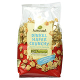 Crunchy med dinkel och ekologisk havre, 375g