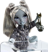 Rainbow High Shadow High Girl's Night - Luna Madison – 28 cm Modepuppe in Grautönen, Graues Haar & Outfit mit Accessoires och Kamm – Für Sammler und Kinder ab 6 Jahren