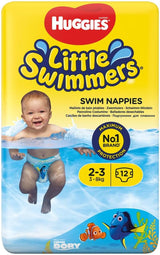 Huggies Little Swimmers simblöjor, storlek 3-4 (7-15 kg), 1 förpackning om 20