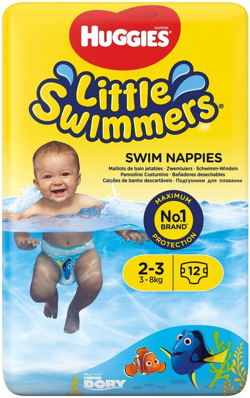 Huggies Little Swimmers simblöjor, storlek 3-4 (7-15 kg), 1 förpackning om 20