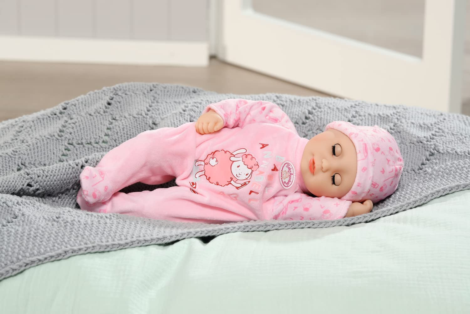 Annabell Little Annabell mjuk docka 36cm, med tygkropp och sömniga ögon, 36cm, 709870 Zapf Creation