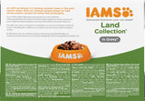IAMS Delights Land Collection Våtfoder för katter - Multipack med köttsorter (lamm, nötkött, kyckling och kalkon) i sås, våtfoder för katter från 1 år, 12 x 85g