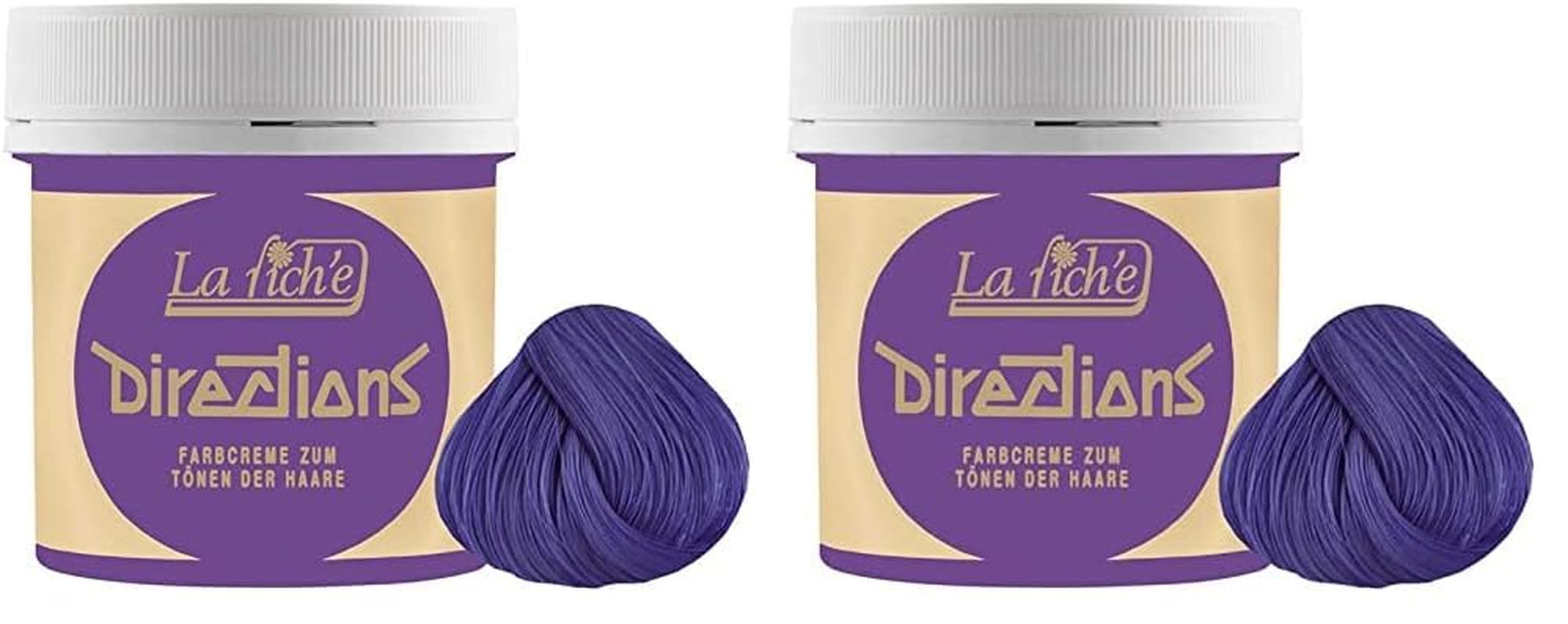La Riché Rosa nejlika, 1 förpackning (100 ml) Hårfärgning Naty Shop Violet 100 Ml (förpackning om 2)