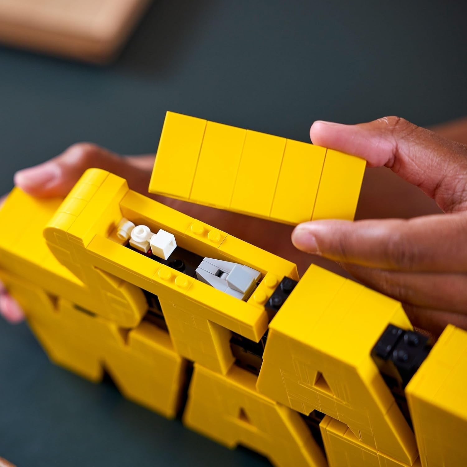 LEGO Star Wars 75407 Star Wars Logo Klossar - Byggset för vuxna att samla - Popkulturmodell - skrivbordsdisplay - Presentidé för vuxna och tonårsfans Byggset Besuche den LEGO-Store