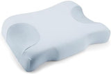 Royalisneeo skönhetskudde för rygg, mage och sidovärk Nacke- och axelvärkskudde Anti-rynkor Anti-aging Memory Foam Kudde Blå (Standard) Cervikala ortopediska kuddar Naty Shop Standardtitel